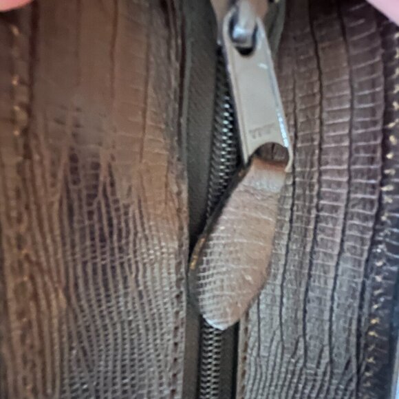 Bugatti Genuine Leather Bag Brown Vintage - Picture 14 of 16